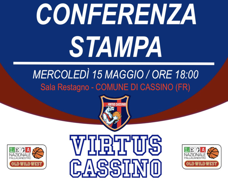 Virtus Cassino: conferenza stampa di fine anno