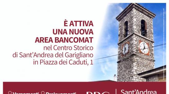 Un nuovo ATM a S. Andrea del Garigliano