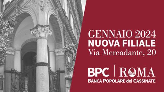 BPC ROMA: una nuova filiale